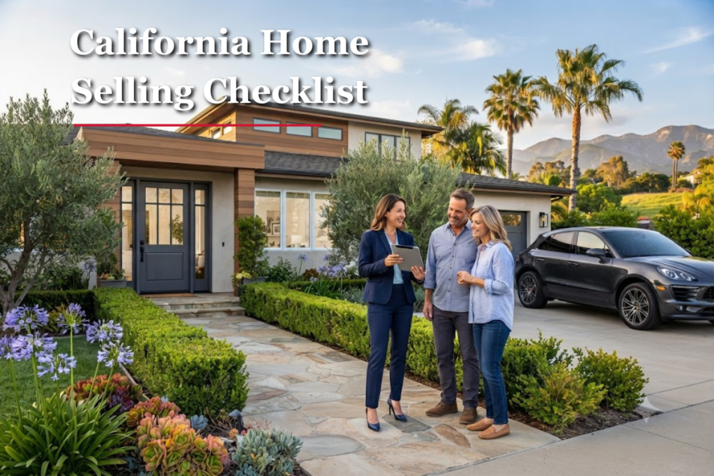 California Home Selling Checklist