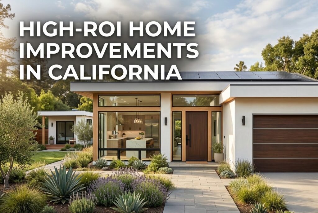 High ROI Home Improvements in California